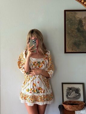 fruity mini dress